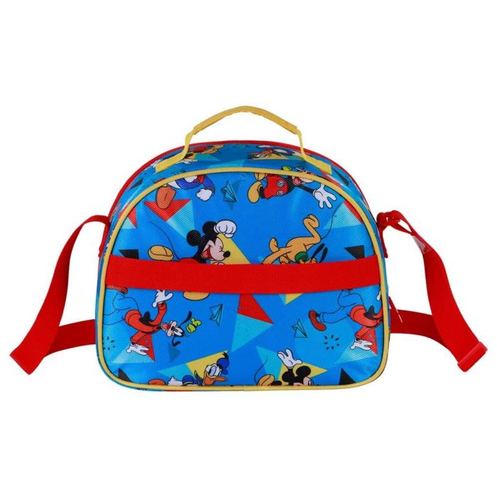 Bolsa Portamerienda 3D Scooter Disney Mickey Mouse Azul 2