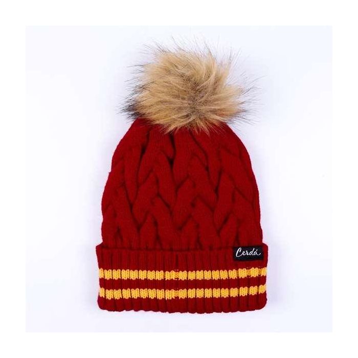 Gorro tricot pompom harry potter gryffindor 1 Gorro tricot pompom harry potter gryffindor 1