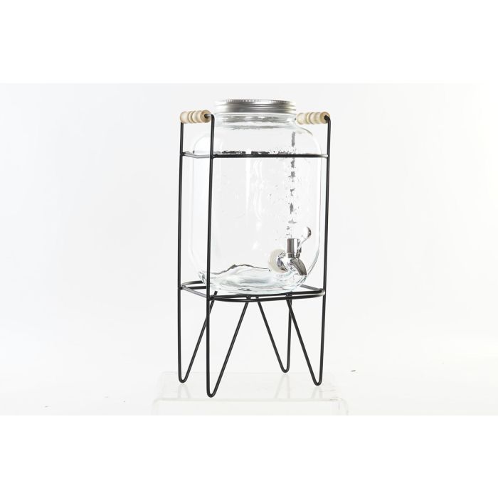 Dispensador Bebidas Basicos DKD Home Decor Transparente Negro 19 x 39 x 19 cm (4 Unidades) Dispensador Bebidas Basicos DKD Home Decor Transparente Negro 19 x 39 x 19 cm (4 Unidades)