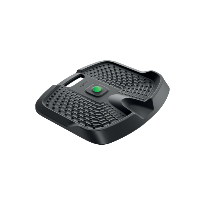 Leitz Alfombrilla Antifatiga Ergo Active 53730089, Antideslizante, Fácil de Limpiar, Diseño de Burbuja, Gris Oscuro