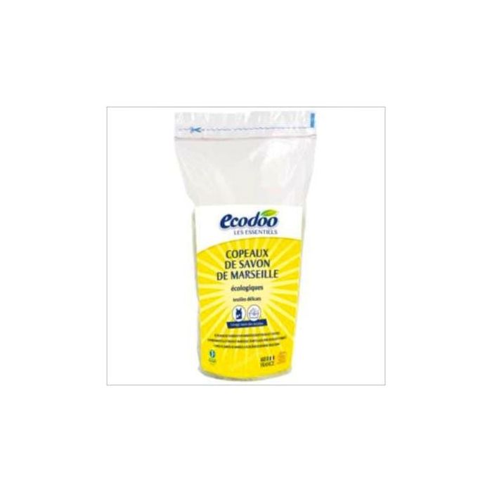 ECODOO Jabón de Marsella en Copos 1kg - Certificado EcoCert para Ropa Delicada y Bebés