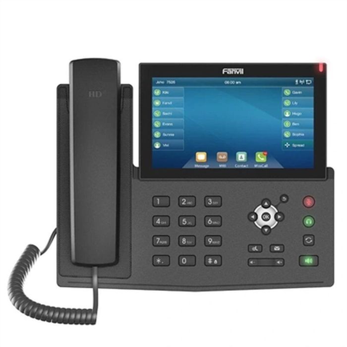 Fanvil X7 V2 Teléfono IP con Pantalla Táctil a Color 7" LED, 20 Líneas, PoE, Negro 2 Fanvil X7 V2 Teléfono IP con Pantalla Táctil a Color 7" LED, 20 Líneas, PoE, Negro 2