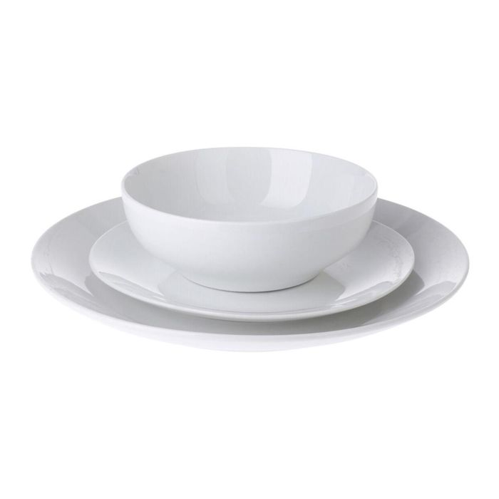 Servicio de mesa de 12 piezas platos+cuencos Servicio de mesa de 12 piezas platos+cuencos