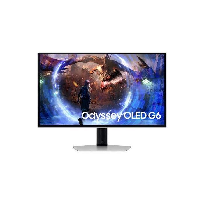 Monitor Gaming Samsung G6 Odyssey OLED S27DG600SU 27"/ QHD/ 0.03ms/ 360Hz/ Regulable en Altura/ Plata Monitor Gaming Samsung G6 Odyssey OLED S27DG600SU 27"/ QHD/ 0.03ms/ 360Hz/ Regulable en Altura/ Plata