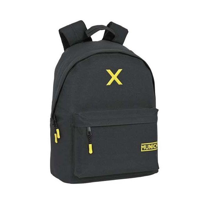Safta Mochila para portátil 14.1" Munich Básicos Grafito 31x41x16 cm