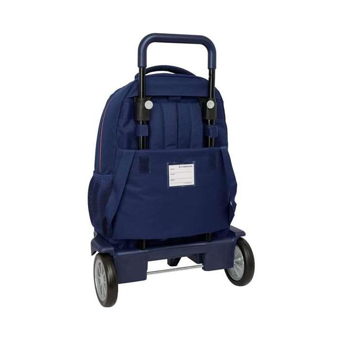 Mochila gde. c/ruedas compact evol. ext. f.c.barcelona 2ª equipacion 33x45x22cm 1