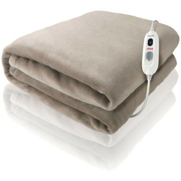 Manta Eléctrica UFESA SOFTY Beige 160 x 100 cm