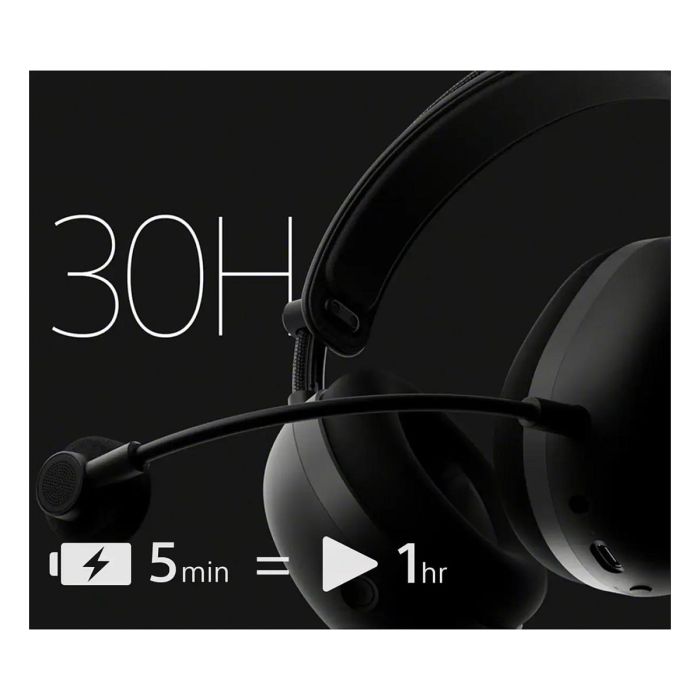 SONY INZONE H9 II Auriculares Gaming Inalámbricos con Cancelación de Ruido, Batería 30h, Blanco y Negro