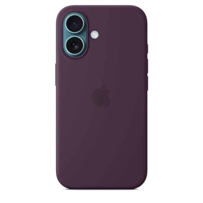 APPLE iPhone 16 - Funda de Silicona con MagSafe - Ciruela 1 APPLE iPhone 16 - Funda de Silicona con MagSafe - Ciruela 1