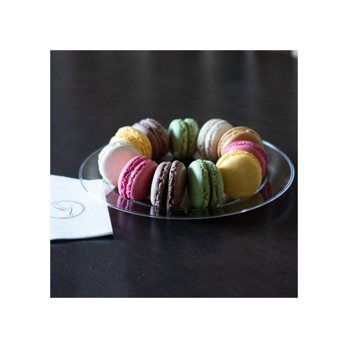 Algon Set-6 Plato Ps Transparente 16 cm (24 Unidades)