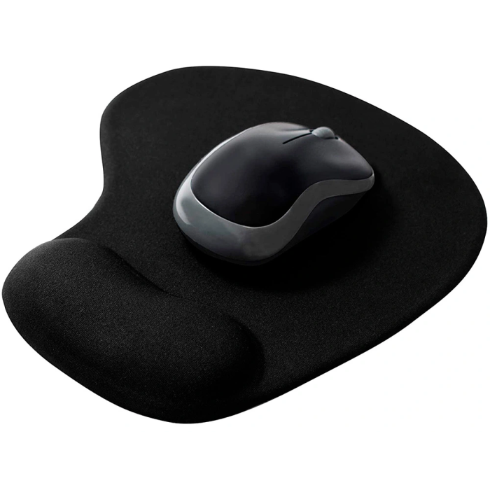 Q-connect Alfombrilla para Ratón con Reposamuñecas de Gel Color Negro 190x230x20 mm 3 Q-connect Alfombrilla para Ratón con Reposamuñecas de Gel Color Negro 190x230x20 mm 3
