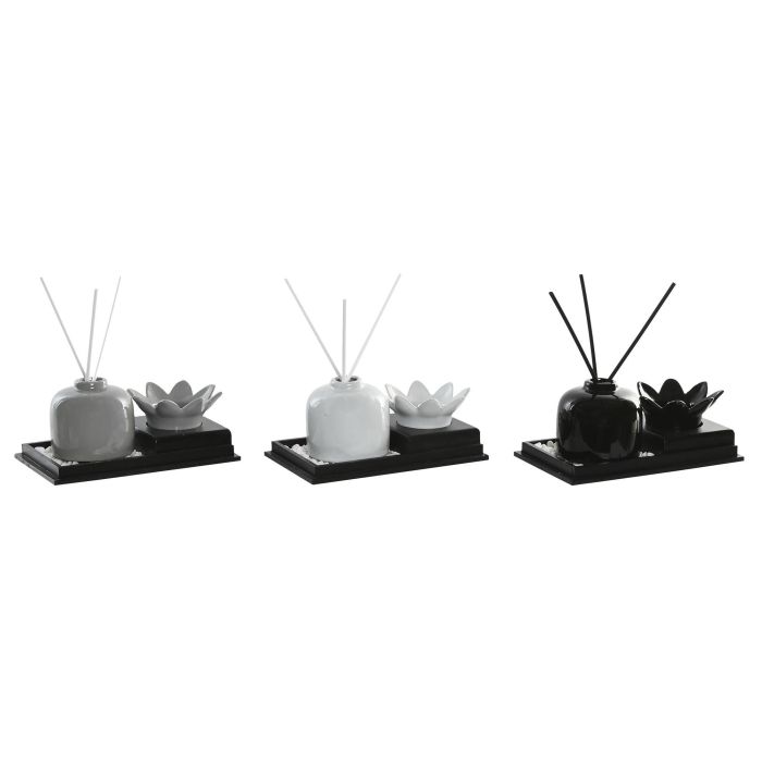 Ambientador Mikado Oriental DKD Home Decor Blanco Gris 11 x 8 x 19 cm Set de 2 (6 Unidades) Ambientador Mikado Oriental DKD Home Decor Blanco Gris 11 x 8 x 19 cm Set de 2 (6 Unidades)