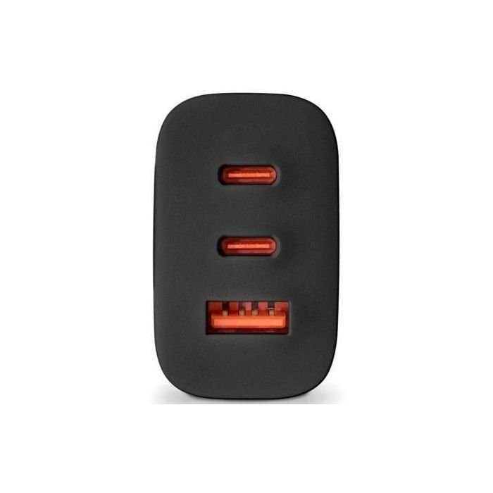 Cargador de Pared GaN NGS Bud 65W/ 2xUSB Tipo-C/ 1xUSB/ 65W 2 Cargador de Pared GaN NGS Bud 65W/ 2xUSB Tipo-C/ 1xUSB/ 65W 2