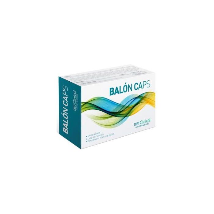 DIET CLINICAL Balon Caps 60 Cáp. | Glucomanano, Cromo y Azafrán | Reduce Apetito y Peso | Control Hambre