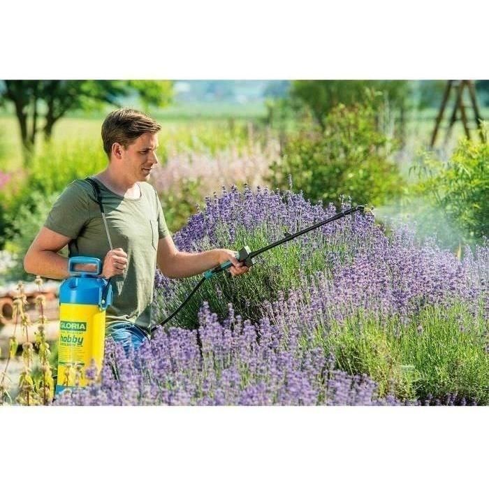 Gloria Pulverizador manual Hobby Exclusiv de 5 Litros con Bomba de Pistón y Válvula, 3 Bares de Presión 2 Gloria Pulverizador manual Hobby Exclusiv de 5 Litros con Bomba de Pistón y Válvula, 3 Bares de Presión 2