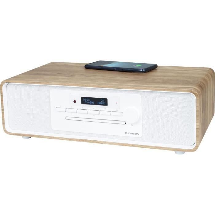 Microsistema Bluetooth - THOMSON - CD/MP3/USB/Radio FM/DAB+ - 75W - Pantalla LCD - Mando a distancia 1 Microsistema Bluetooth - THOMSON - CD/MP3/USB/Radio FM/DAB+ - 75W - Pantalla LCD - Mando a distancia 1