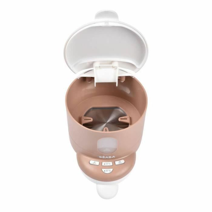 Beaba BEA3384349117276 Calentador de Biberones y Ollas Pequeñas Exclusive Pralin y Babero Espresso 1