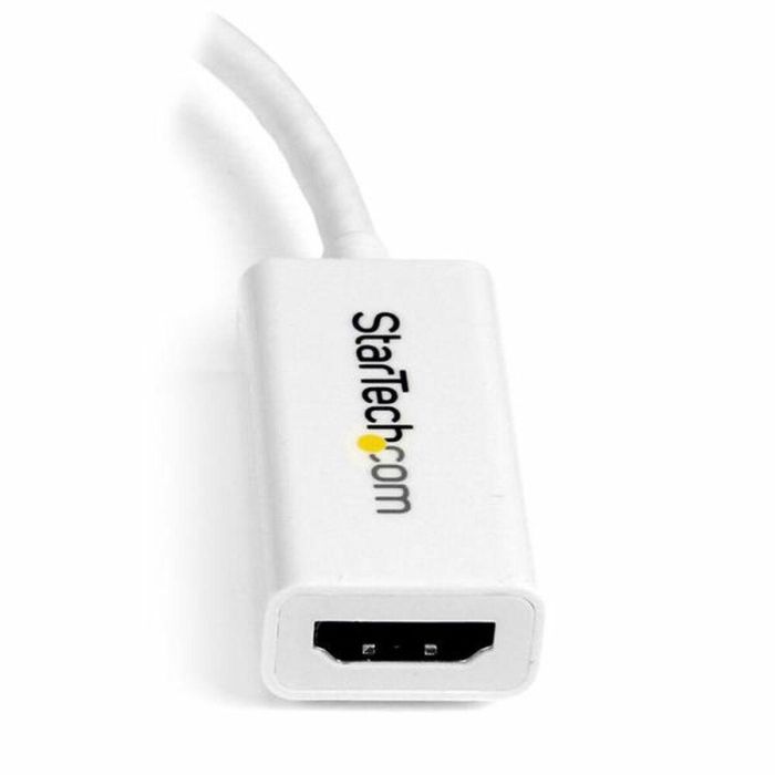 Adaptador HDMI Startech MDP2HD4KSW 150 cm Blanco 1