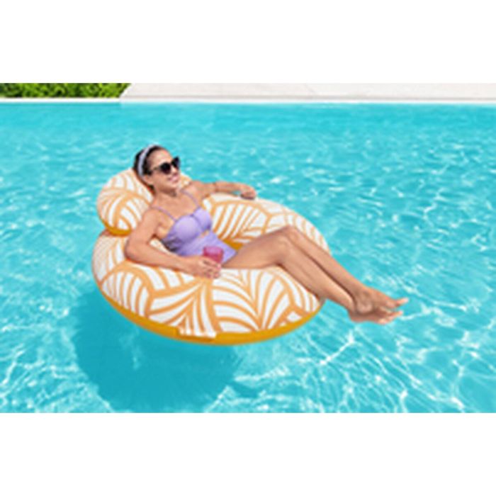 Bestway Sillon Hinchable Confort Deluxe con Respaldo y Asas 118x117 cm Playa y Piscina 43643 12