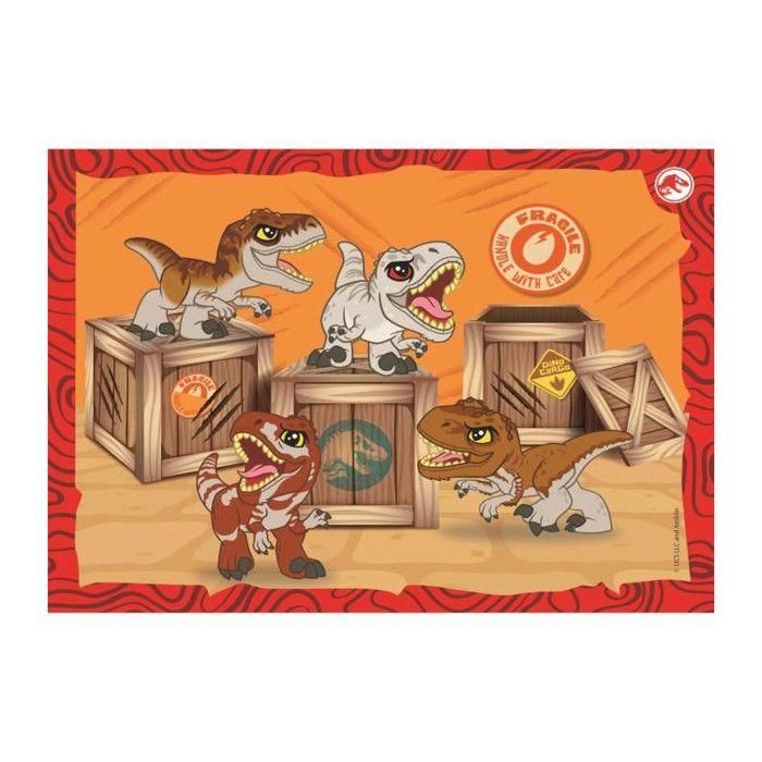 CLEMENTONI Puzzle Jurassic World de 12, 16, 20 y 24 Piezas - 18,9x14,2cm 2