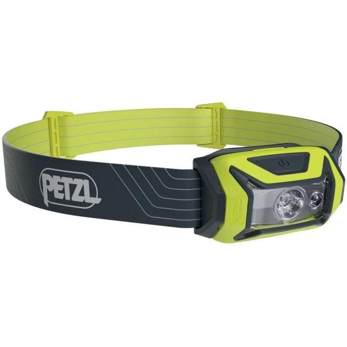 Linterna frontal - PETZL - TIKKA - 350 lúmenes - 3 pilas AAA/LR03 incluidas - Amarilla