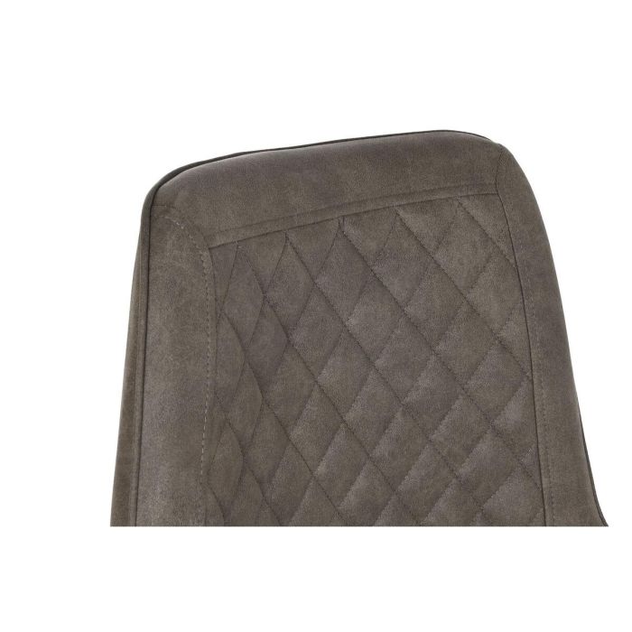 Taburete Vintage DKD Home Decor Marron Oscuro Negro 49 x 110 x 56 cm 4 Taburete Vintage DKD Home Decor Marron Oscuro Negro 49 x 110 x 56 cm 4
