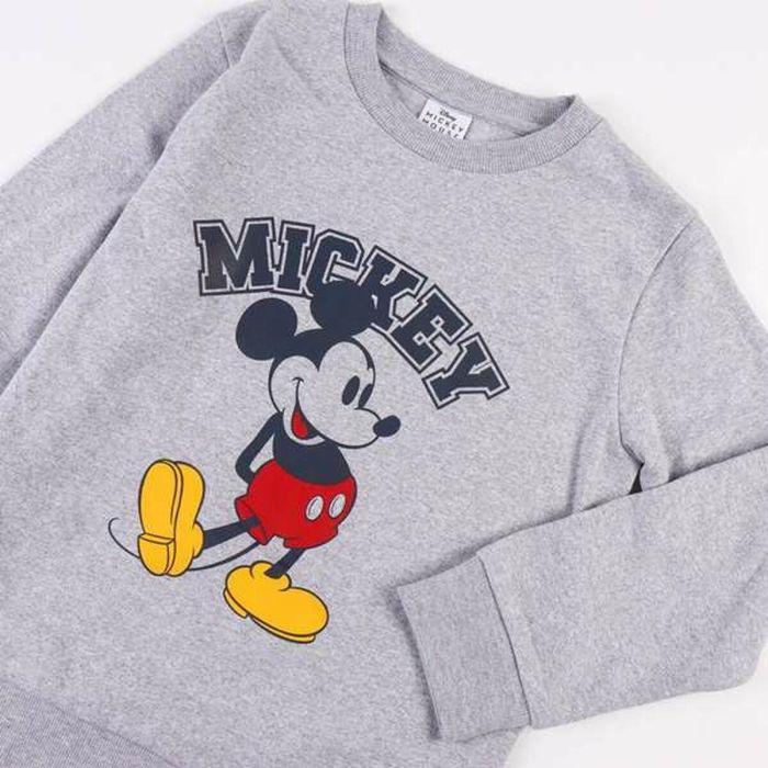 Cerdá Sudadera Cotton Brushed Mickey para Niños 10 Años, Color Gris 3 Cerdá Sudadera Cotton Brushed Mickey para Niños 10 Años, Color Gris 3