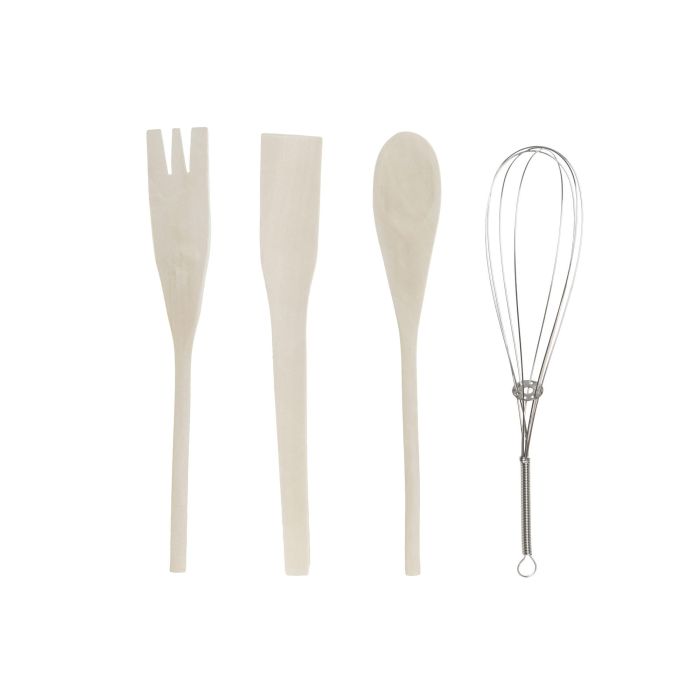 DKD Home Decor Bote Utensilios Scandi Verde Lila Dolomita, MDF, Metal Set de 5 Piezas (2 Unidades) 12 x 25 x 12 cm 2