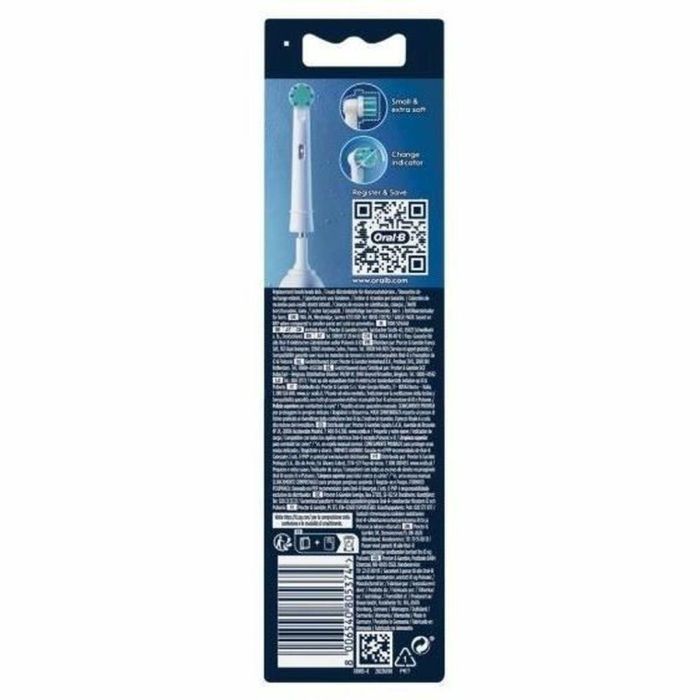 Recambio para Cepillo de Dientes Eléctrico Oral-B EB10 4 FFS SPIDERMAN (4 Unidades) 12 Recambio para Cepillo de Dientes Eléctrico Oral-B EB10 4 FFS SPIDERMAN (4 Unidades) 12