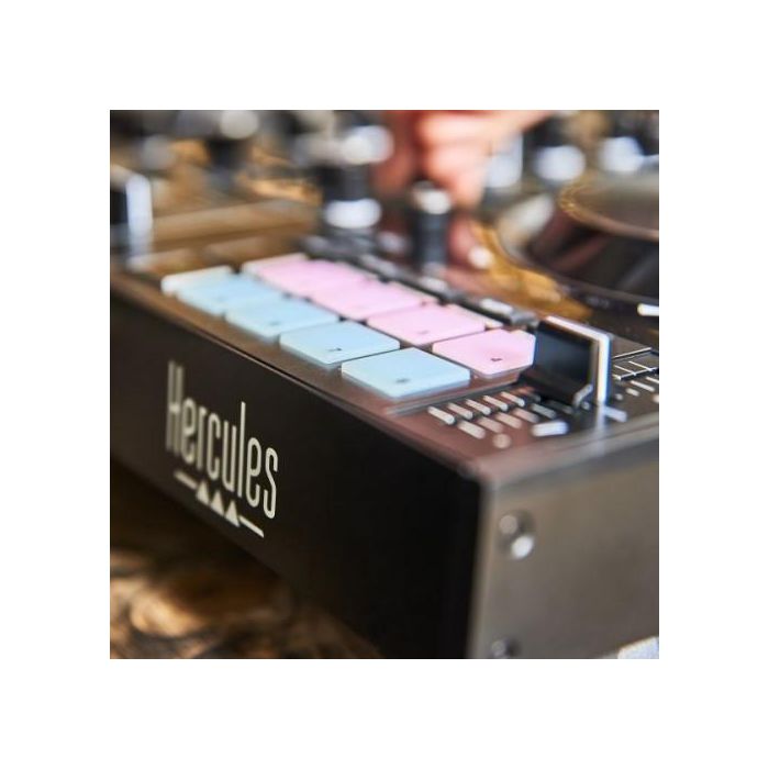 Hercules Inpulse 500 DVS Sistema de vinilo digital para scratch digital Negro, Compatible con Mac/Windows, Incluye Serato DJ Lite y DJUCED, Ref. 4780909 5