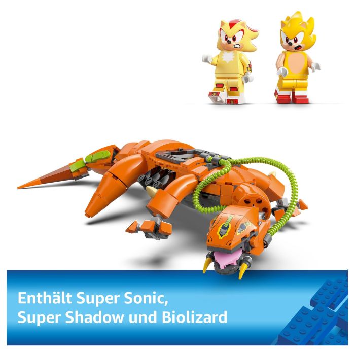 Lego Sonic the Hedgehog 77003 Super Shadow vs. Biolizard Set de Construcción para Niños y Niñas a partir de 9 Años