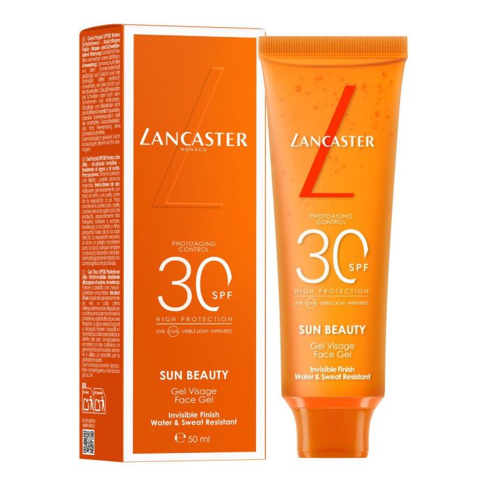 Lancaster Protector Solar Facial Invisible SUN SPORT SPF30 50 ml Gel Refrescante Resistente al Agua 4 Lancaster Protector Solar Facial Invisible SUN SPORT SPF30 50 ml Gel Refrescante Resistente al Agua 4