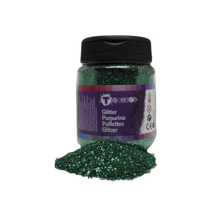 Purpurina Tcolors Bote 130 Ml Verde