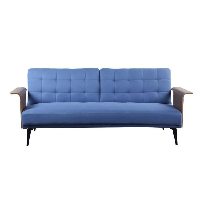 Sofa Cama Urban DKD Home Decor Azul Marron 87 x 81 x 203 cm