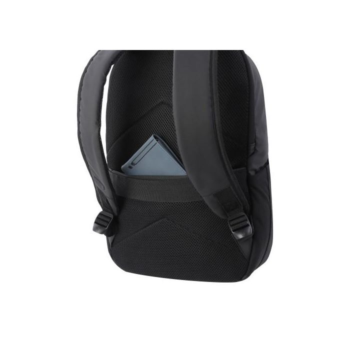 Totto Mochila para Portátil 14" Gris Polipiel MA04IND909-22200-N01 con Bolsillo Secreto y Laterales 1