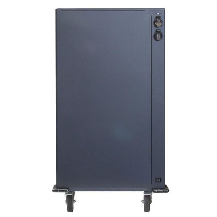 Techly I-CABINET-80DUTY Estación Carga USB Carro para 80 Portátiles, Tablets, Smartphones; Seguro con Ruedas para Aulas y Oficinas 3