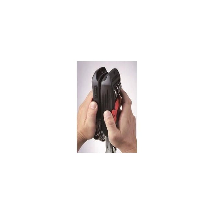 Juego de 10 llaves combinadas métricas - KS TOOLS - 922.0050 - Con soporte - 8 a 19 mm - Ángulo de horquilla y ojo inclinado a 15° 5 Juego de 10 llaves combinadas métricas - KS TOOLS - 922.0050 - Con soporte - 8 a 19 mm - Ángulo de horquilla y ojo inclinado a 15° 5