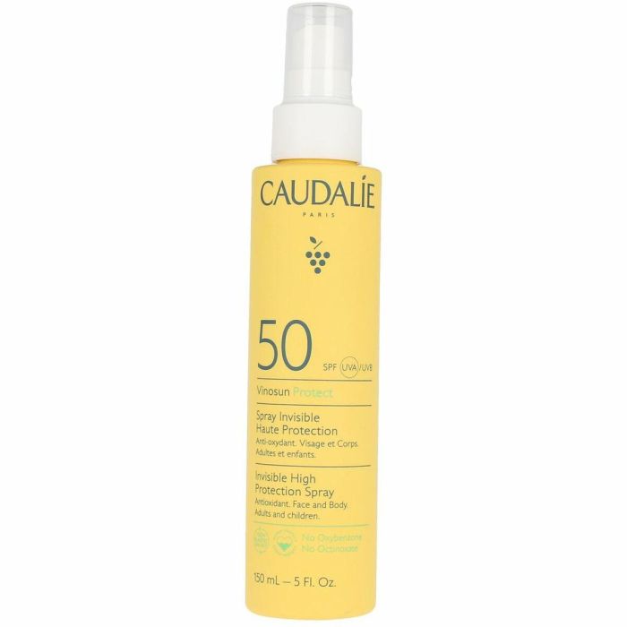Caudalie 321/029 VINOSUN Spray Invisible Protector Solar SPF50 para Piel Sensible y Familia Vegano 150 ml Caudalie 321/029 VINOSUN Spray Invisible Protector Solar SPF50 para Piel Sensible y Familia Vegano 150 ml