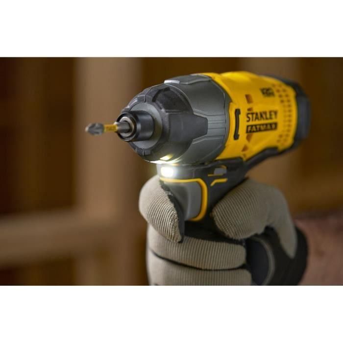 Atornillador de impacto 165 Nm - 18 V - 2800 rpm, 3100 cps/min, LED - Gama V20 - STANLEY FATMAX, SFMCF800D1K-QW 2 Atornillador de impacto 165 Nm - 18 V - 2800 rpm, 3100 cps/min, LED - Gama V20 - STANLEY FATMAX, SFMCF800D1K-QW 2