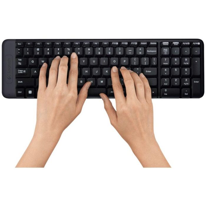 Teclado y Ratón Logitech 920-003168 Negro QWERTY 1 Teclado y Ratón Logitech 920-003168 Negro QWERTY 1