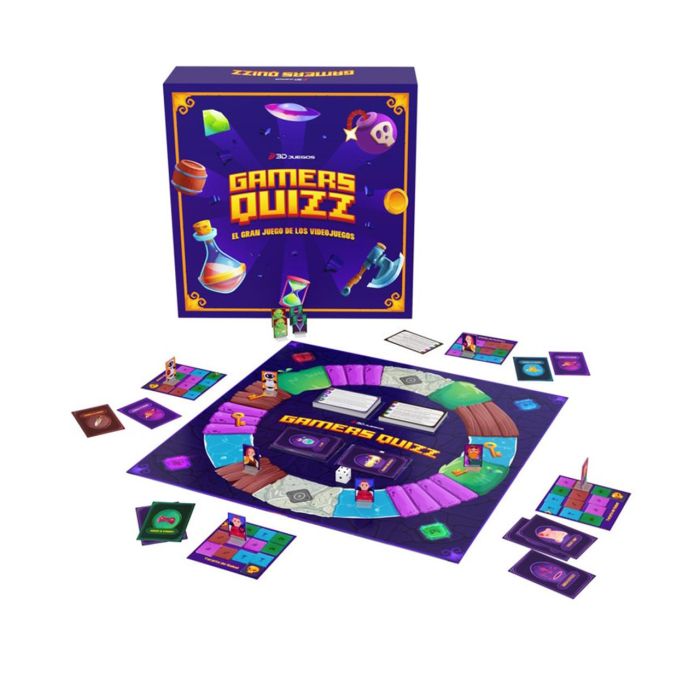 Juego De Mesa Gamer Quizz Rs573001 3D Juegos 1 Juego De Mesa Gamer Quizz Rs573001 3D Juegos 1