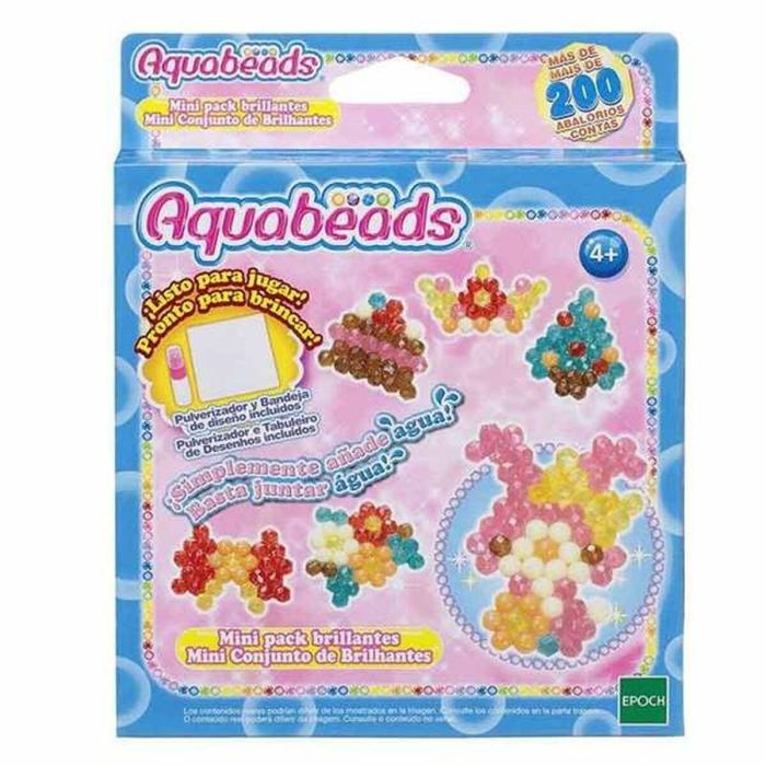 Minipacks aquabeads con dos opciones de sets con más de 200 abalorios, pulverizador y plantillas. - modelos surtidos 1 Minipacks aquabeads con dos opciones de sets con más de 200 abalorios, pulverizador y plantillas. - modelos surtidos 1