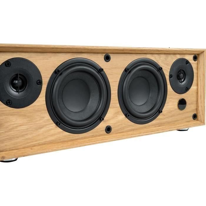 Thomson WS702 Altavoz Inalámbrico Bluetooth 150W Madera, con conexiones RCA, USB, AUX-IN y entrada de audio para TV 1