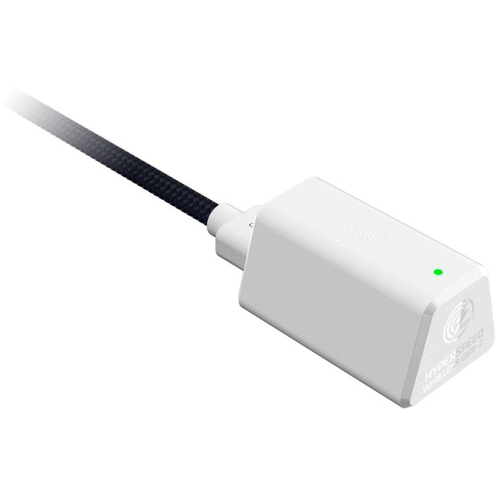 Razer BlackShark V3 Pro RZ04-05400200-R3M1 Auriculares Inalámbricos y Cableados para Juegos, Bluetooth, THX Spatial Audio, Blanco 5