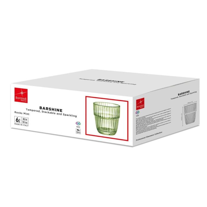 Caja 6 Vasos Bajos Vidrio Barshine Bormioli Rocco 30 cL 2 Caja 6 Vasos Bajos Vidrio Barshine Bormioli Rocco 30 cL 2