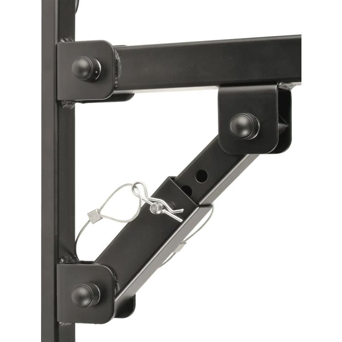 QUIKLOK Soporte Escuadra Altavoz De Pared (Par) Inclinación Ajustable Negro Acero 40kg 1