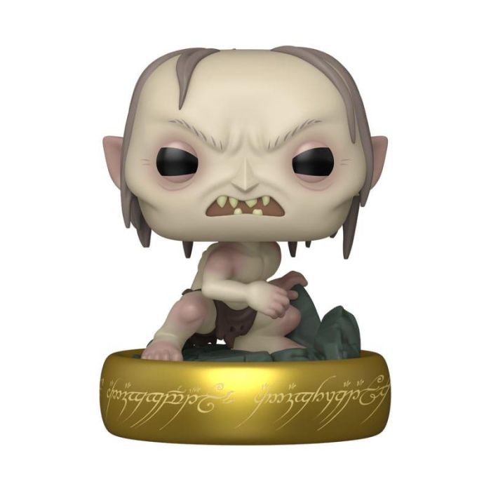 Funko 86429 POP! Plus Gollum Glow in the Dark - The Lord of the Rings Figura de Vinilo Coleccionable con Pedestal Anillo Único 2 Funko 86429 POP! Plus Gollum Glow in the Dark - The Lord of the Rings Figura de Vinilo Coleccionable con Pedestal Anillo Único 2