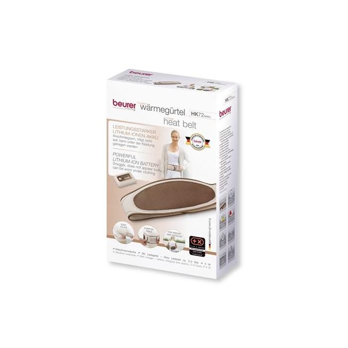 Beurer HK-72 Almohadilla Electrónica Lumbar/Abdominal Móvil 18x115 cm con Pantalla LED y Batería Recargable 2 Beurer HK-72 Almohadilla Electrónica Lumbar/Abdominal Móvil 18x115 cm con Pantalla LED y Batería Recargable 2
