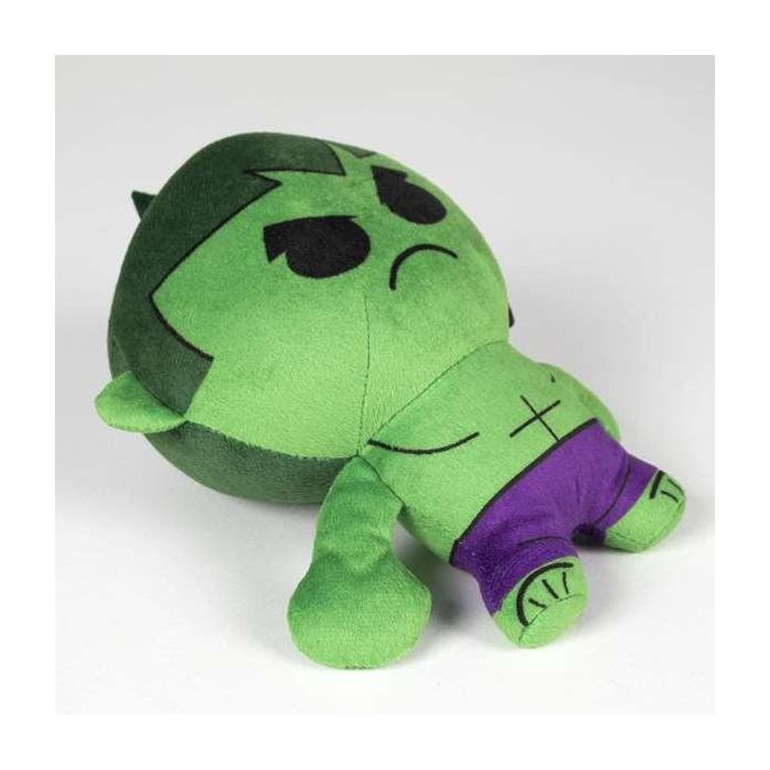 Cerdá Muñeco de Peluche para Perro, Tema Marvel Avengers, 13.0 x 18.0 x 22.0 cm, Tono Verde, Edad Mínima Recomendada: 3 Años 1