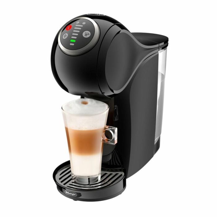Cafetera de Cápsulas DeLonghi Genio S Plus Negro 12 Cafetera de Cápsulas DeLonghi Genio S Plus Negro 12